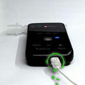 Brandstofcel <span class=keywords><strong>Alcohol</strong></span> Tester Aaa 2020P Oplaadbare Blaastest Met Bt Printer, Snelle Screening Plus Nauwkeurige Formele <span class=keywords><strong>Test</strong></span> - Product Image 5