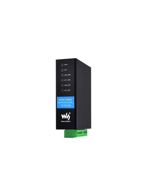 Waveshare RS232/RS485 serial port to Ethernet serial port server Modbus gateway industrial grade
