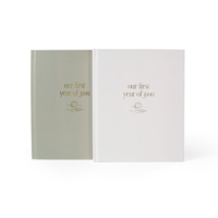 En gros Personnalisé Impression Planificateur Bébé Journal Jalon Livre Grossesse Journal Nouveau-Né Bébé Livres Première Année Livre de Mémoire