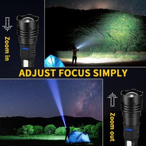 ไฟฉาย LED แบบยุทธวิธีคุณภาพสูง พกพาสะดวก ชาร์จผ่าน USB ได้ ตัวเรือนอะลูมิเนียมอัลลอย กันน้ำระดับ IP65 มี 3 สีให้เลือก พร้อมแม่เหล็กยึดติด - Product Image 3
