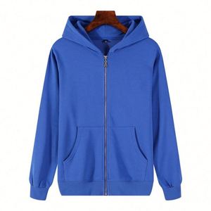 เสื้อฮู้ดซิปผู้ชายขายส่ง พิมพ์ลายปักตามสั่ง ซิปเต็มตัว - Product Image 1