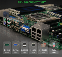 Carte mère de serveur Supermicro H8DG6-F à double socket G34, AMD Opteron 6100/6200, LSI SAS2008 intégré, 8 ports SAS RAID, IPMI 2.0, d'occasion