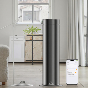 Diffuseur d'arômes en alliage d'aluminium 120 ml à fonctionnement silencieux avec télécommande pour table – Machine à huiles essentielles – Vente directe usine - Product Image 1