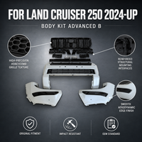 Kit d'assemblage complet de pare-chocs avant NAFU Factory PP ABS Advanced B pour Toyota Prado LC250 2024 avec calandre