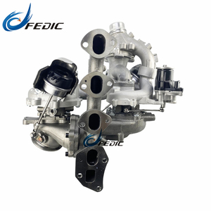 Turbocompressore doppio 10009980440 Turbo R2S 10009880389 per <span class=keywords><strong>Ford</strong></span> Ranger TKE 2.0 <span class=keywords><strong>EcoBlue</strong></span> 4x4 157 Kw 213 HP t20d0j YN2X 2018- - Product Image 5