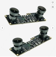 Module de synchronisation double caméra JHH pour collecte de données, caméra stéréo 3D IMU VR HD à double objectif, déclencheur externe USB2.0, Plug and Play