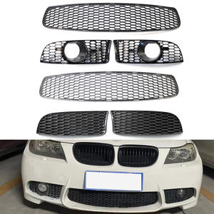 Grille inférieure de pare-chocs avant BMW Série 3 E90 E92 E93 M3, cadre de feux antibrouillard en plastique ABS, pièce de modification automobile - Product Image 5