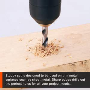 2026 HSS 4241 Foret à bois plat à pointe de centrage, tige hexagonale droite, pour le travail du bois - Product Image 5