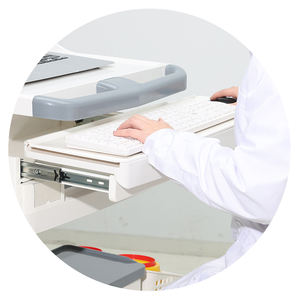 <span class=keywords><strong>Chariot</strong></span> <span class=keywords><strong>de</strong></span> <span class=keywords><strong>soins</strong></span> infirmiers <span class=keywords><strong>de</strong></span> Machine d'équipement d'hôpital d'ordinateur <span class=keywords><strong>de</strong></span> poste <span class=keywords><strong>de</strong></span> travail <span class=keywords><strong>de</strong></span> docteur réglable en hauteur MN-WT003 - Product Image 3