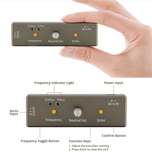 Scheda Utensili KST a Prezzo all'Ingrosso # Impostazione dei parametri per 3 Servocomandi V6.0 V8.0: <span class=keywords><strong>il</strong></span> <span class=keywords><strong>punto</strong></span> centrale richiede un computer - Product Image 6