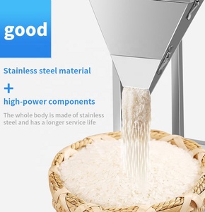 เครื่องบรรจุภัณฑ์แบบกึ่งอัตโนมัติสำหรับเมล็ดถั่ว ข้าว ถั่วต่างๆ กาแฟ นมผง แบบตั้งตรง ขายส่ง - Product Image 5