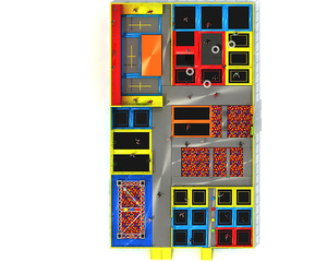 Parc de trampoline d'intérieur Bole en promotion pour enfants et adultes - Product Image 3