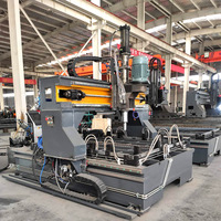 Machine de perçage et de fraisage mobile CNC à portique pour ligne de production PEB
