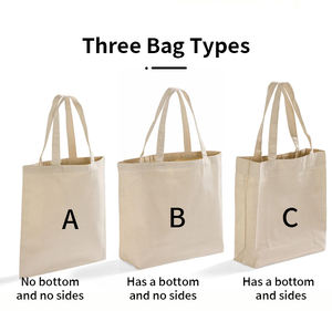 Sac à bandoulière en toile pliable à motif de dessin animé avec fermeture ouverte, grande capacité pour la publicité et l'usage quotidien - Product Image 6