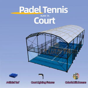 Cortina de plástico duradero para cancha de pádel y pickleball, con doble cristalización en 15 segundos - Product Image 6