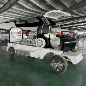 รถศพไฟฟ้าแบบเปิดประทับศพสำหรับการขนส่งศพ - Product Image 5
