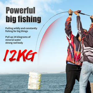 Obei — <span class=keywords><strong>canne</strong></span> à pêche légère, spinning et <span class=keywords><strong>casting</strong></span>, en fibre de carbone, pour grand jeu, 1.68m, 1.8m, 2.1m, 2.4m, 2.7m, M/MH/L - Product Image 5