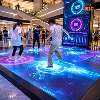 P1.95/P2.6/P2.976/P3.91/P4.81 LED-Bodenfliesen-Panel Wasserdicht Rutschfest Innen- und Außendisplay für Veranstaltungen Einkaufszentren Bühnen