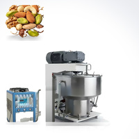 Machine à broyer les chocolats LST 500L pour la préparation de pâte de chocolat aux noisettes, de beurre de noix et de pâte de noix.