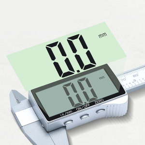 Calibrador Digital calibradores electrónicos <span class=keywords><strong>de</strong></span> plástico 150mm herramientas <span class=keywords><strong>de</strong></span> medición <span class=keywords><strong>Vernier</strong></span> regla pantalla grande Pachometer calibre Digital - Product Image 3