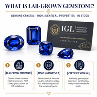 IGLAGL Pierre précieuse ovale de couleur cultivée en laboratoire, Rubis Sang de Pigeon, Bleu Royal, certifiée IGL, à changement de couleur, pierre en vrac, vente en gros d'usine