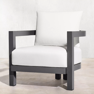 Muebles de aluminio para exteriores, sofá moderno y cómodo, sillón tipo chaise longue - Product Image 5