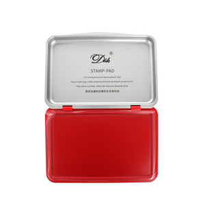 Almohadilla <span class=keywords><strong>de</strong></span> tinta a base <span class=keywords><strong>de</strong></span> aceite <span class=keywords><strong>de</strong></span> secado rápido para sellos metálicos, para uso en oficinas, finanzas, archivos, policía y justicia. - Product Image 5