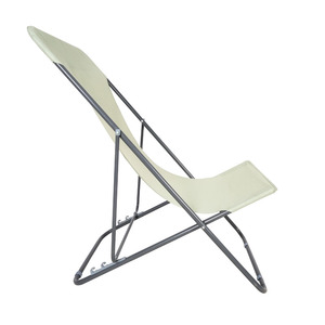 OEYTREE <span class=keywords><strong>Chaise</strong></span> longue pliante moderne d'extérieur et d'intérieur en fer métal aluminium durable <span class=keywords><strong>pour</strong></span> le camping, le jardin, la piscine, la plage et la pêche. - Product Image 1