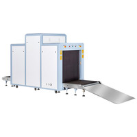 Máquina de escáner de equipaje, transportador, detector de metal, gran tamaño, 100X100mm, escáner de rayos X