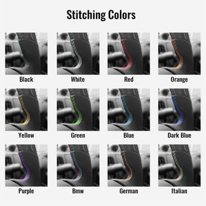 Volante Deportivo VLMCAR en Oferta, Personalizado en Fibra de Carbono Forjada Color Púrpura con Cuero Liso, Compatible con <span class=keywords><strong>Alfa</strong></span> <span class=keywords><strong>Romeo</strong></span> <span class=keywords><strong>Giulia</strong></span> Stelvio 2016-<span class=keywords><strong>2019</strong></span> - Product Image 5