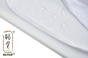KUYUE — <span class=keywords><strong>matelas</strong></span> <span class=keywords><strong>de</strong></span> berceau en coton biologique, couverture ovale, imperméable, pour bébé - Product Image 2