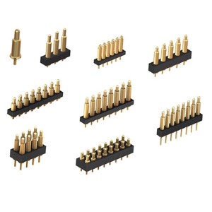 Spring Pogo Pin Connector Brass <strong>Contact</strong> 2.54mm Pitch Female H=2.5 2x05P Dip Type PCB Accessories Black Model - Product Image 4