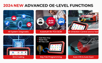 Escáner OBD2 X431 Pros V5.0 Pro V 5.0, Lector de Códigos, 12V, 2 Años de Actualización, Herramienta de Diagnóstico Completo del Sistema para Autos, Superventas