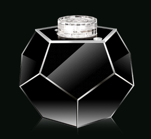 ตู้ปลาอะคริลิค LED หลายเหลี่ยม, โต๊ะทํางานขนาดเล็กโปร่งใส, ห้องนั่งเล่นตู้ปลาทองแนวนอนขนาดเล็ก - Product Image 3