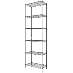 Nuovo Design per la casa Multi-livello in metallo resistente scaffalatura cremagliera <span class=keywords><strong>con</strong></span> cesti agganciati - Product Image 1