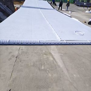 Tapis <span class=keywords><strong>de</strong></span> drainage alvéolé en géocomposite avec tissu filtrant pour l'étanchéité des murs en dessous du niveau du sol - Product Image 4
