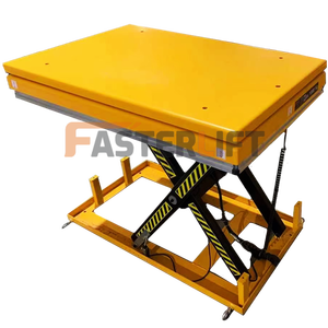 Plataforma elevadora de tijera Fasterlift Plataforma DE TRABAJO elevada de 2m 3M 4m con elevador hidráulico eléctrico - Product Image 5