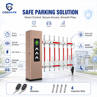 Barrière de parking anti-poussière, aspect élégant, fonctionnement fiable pour le contrôle d'accès des centres commerciaux