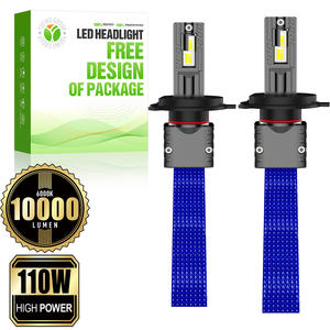 Emballage personnalisé, design privé, phares LED H4 K5 110W 10000Lm 6000K 12-24V pour les achats d'entreprise B2B et les concessionnaires - Product Image 1