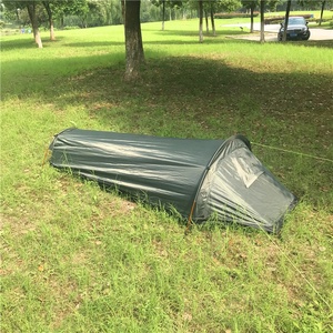 MCETO Sacco a Pelo Ultraleggero, Coperta da Campeggio Compatta per 1 Persona, Tenda Impermeabile per Escursionismo e Campeggio all'Aperto - Product Image 1