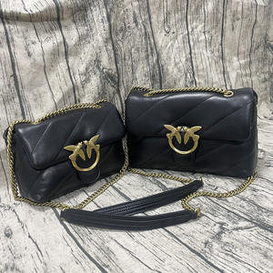 <span class=keywords><strong>Bolso</strong></span> de Mujer de Piel Genuina para Otoño, Estilo Urbano, Acolchado, con Diseño de Almohada, de Sarga, con Asa Individual y Bandolera - Product Image 6