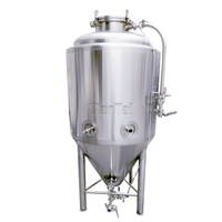 Tiantiantai — vente en gros, 3.5 baril, Nano brasserie, 304 en acier inoxydable, Double veste, mono-bande, vente en gros