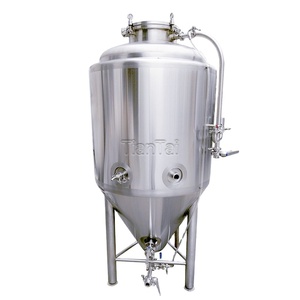 Tiantai 3.5BBL 3.5ถังเบียร์นาโน,ถังหมักเบียร์สเตนเลสสตีล304สองชั้น Isobaric Unitank - Product Image 4