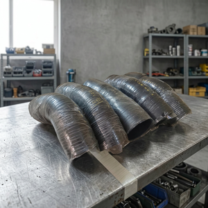 radiator Hose Premium Quality Synthetic <b>Rubber</b> Hose With Spiral Wire Reinforcement 5.0mm Wall Thickness Cut To Length For Indu - Product Image 3
