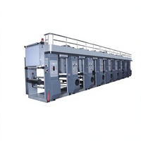 ASY Seri 10 Warna Harga Printer Tekan Putar/Harga Printer Gravure Gaya Taiwan Otomatis/Mesin Cetak Gravure Roto