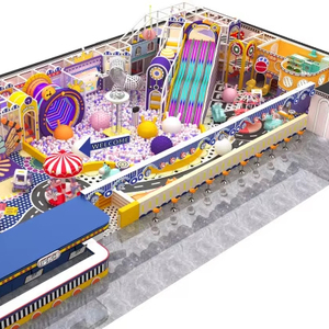 Equipo de patio de recreo interior comercial para niños con tobogán y <span class=keywords><strong>PISCINA</strong></span> DE BOLAS Equipo de recreación interior <span class=keywords><strong>casero</strong></span> - Product Image 1