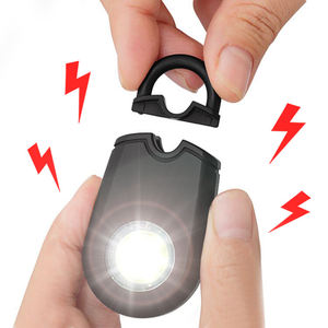 Portable Mini 125dB Sécurité Autodéfense Alarmes d'attaque personnelle Lampe de poche LED <span class=keywords><strong>Safesound</strong></span> Urgence Sos <span class=keywords><strong>Alarme</strong></span> de détresse extérieure - Product Image 5