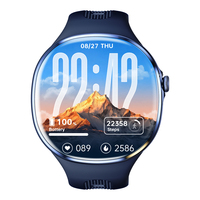 Montre connectée 4G GPS Fashion M100 avec suivi de la fréquence cardiaque, suivi de la santé, NFC, étanche IP67, grand écran 2,4 pouces, 3+32 Go