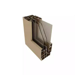 Ventana Abatible de Diseño Moderno con Rotura de Puente Térmico, Aluminio, Doble Acristalamiento, Vidrio Templado, <span class=keywords><strong>para</strong></span> Apartamentos, Muestra de Esquina - Product Image 1