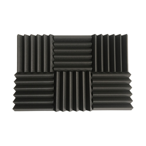 Высокая плотность и огнестойкие акустические панели звукоизоляционные панели пены черный - Product Image 5